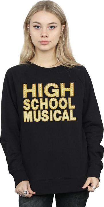Actual product image Disney Womens/Ladies High School Musical The Musical Lights Logo Sweatshirt (M)