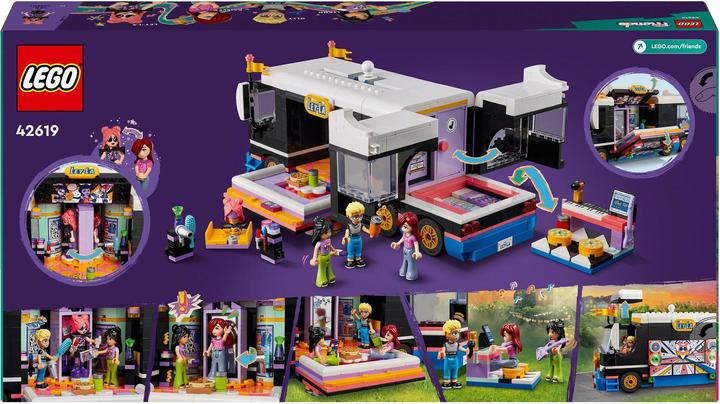 Produktbild LEGO Popstar-Tourbus (42619, LEGO Friends)