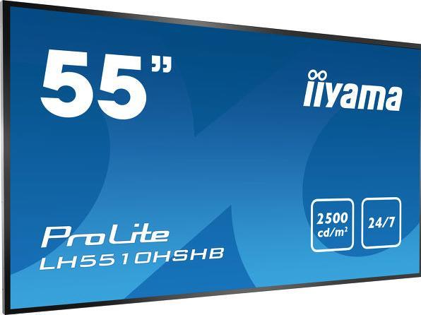 Actual product image iiyama LH5510HSHB-B1 55IN IPS M+ PANE (1920 x 1080 pixels, 55")