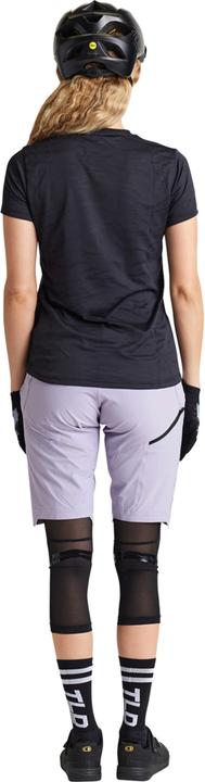 Actual product image Troy Lee Designs Womens Lilium SS Jersey, Tiger Jacquard, black, M (M)