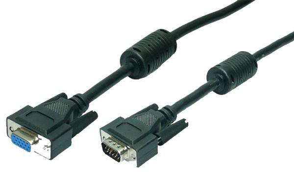 Produktbild LogiLink VGA Kabel ST/BUblack 2x (VGA)