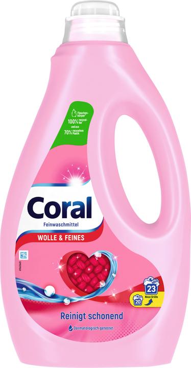 Immagine prodotto Coral Lana+Fine 23Wl (23 Cicli di lavaggio, Detergente liquido)