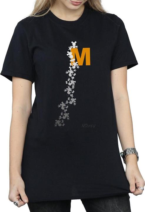 Immagine prodotto Disney Mickey Mouse Climbing Silhouettes Maglietta Ampia Donna (XL)