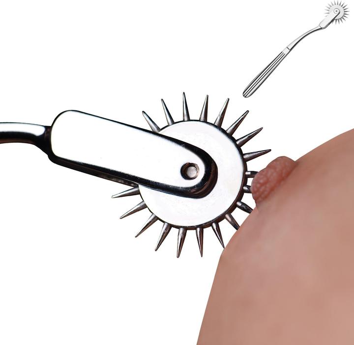 Actual product image Master Series XR Brands - Wartenberg Wheel - Silver