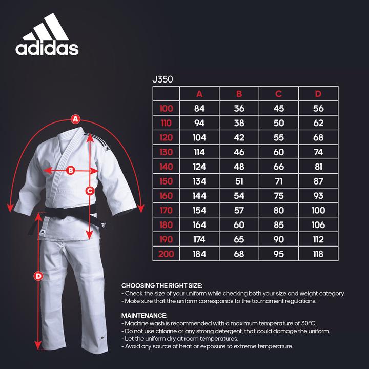 Actual product image adidas JUDO GI J350 (XS)