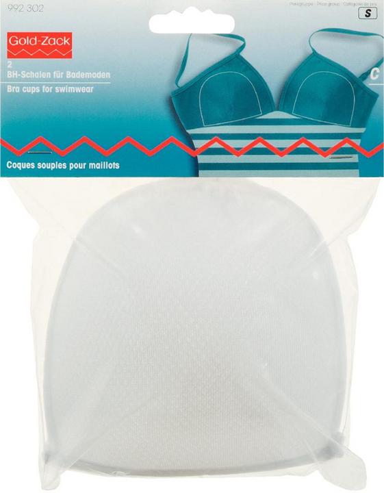 Produktbild Prym BH-Schalen für Bademoden, weiss Grösse C, Karte 2 Stk.