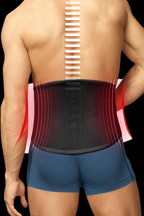 Actual product image Turbo Med Bandage for the back (XL)