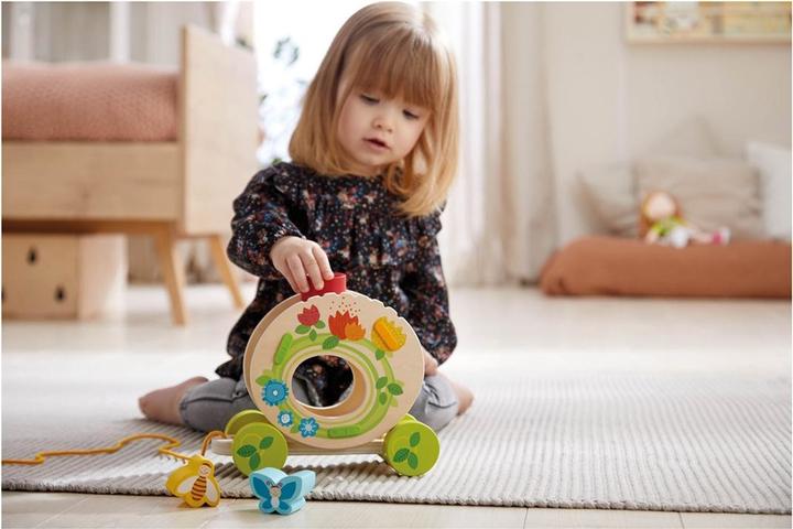 Actual product image Haba Pull-out figure flower meadow (MQ2) **