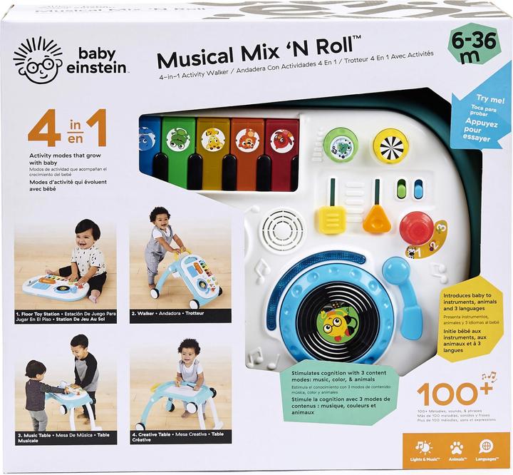 Produktbild Baby Einstein Musical Mix ‘N Roll™ 4-in-1 Activity Lauflernhilfe