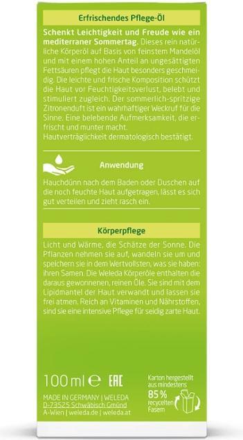 Produktbild Weleda Citrus (Körperöl, 100 ml)