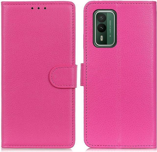 Actual product image MU Classic Litchi Leather Bookcover Series (Nokia XR21)