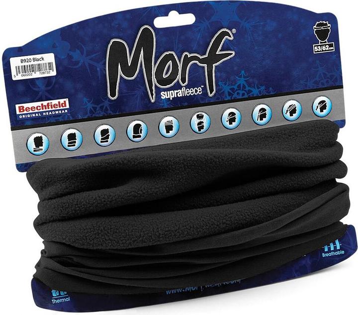 Actual product image Beechfield Suprafleece Morf tube scarf hat versatile headwear
