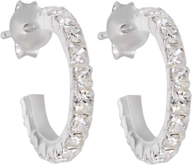 Image du produit Bijouteria Clous d'oreille (Argent 925, Cristallin)