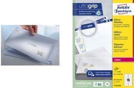 Image du produit Avery Etiquettes d'adresses ultragrip