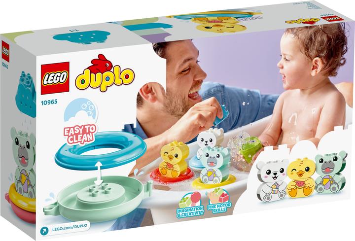 Actual product image LEGO Bathtub fun: swimming animal train (10965)