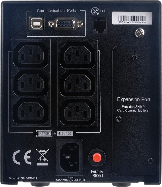Produktbild Cyberpower Professional Tower Series PR750ELCD (750 VA, 675 W, Line-Interaktiv USV)