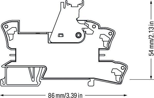 Image du produit Wago Socle enfichable (Socle de relais)