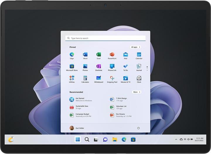 Produktbild Microsoft Surface Pro 9 (nur WLAN, 13", 256 GB, Graphite)