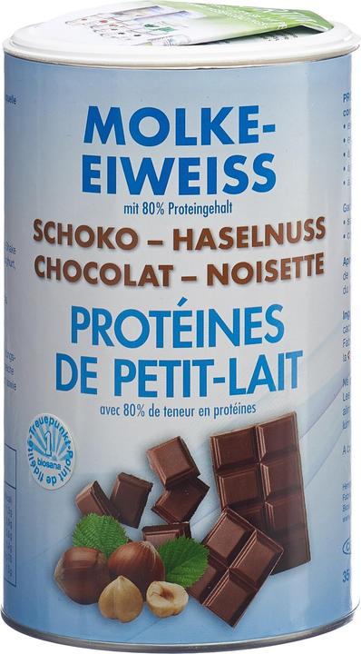 Image du produit Biosana Poudre de protéines de petit-lait chocolat-noisette (1 pièce(s), 350 g)