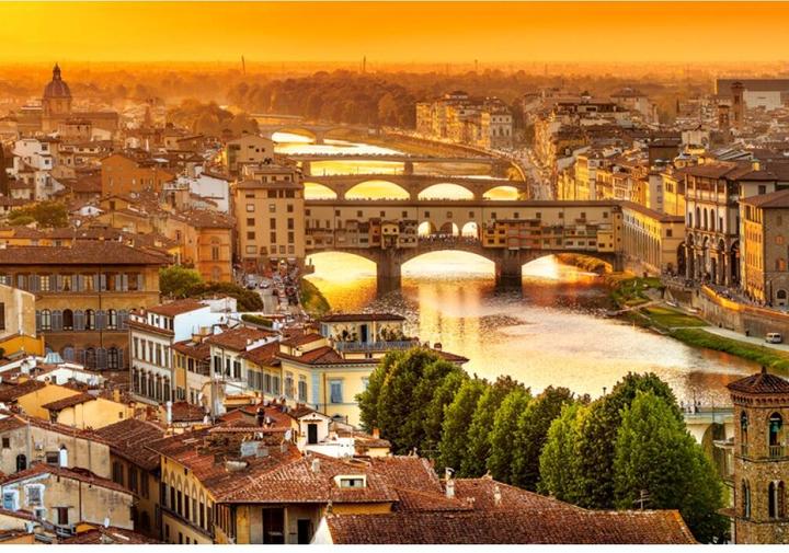 Actual product image Castorland Bridges of Florence Puzzle 1000 pieces (1000 pieces)