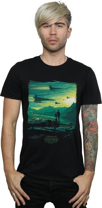 Immagine prodotto Star Wars Poe Art Poster Maglietta Uomo (4XL)