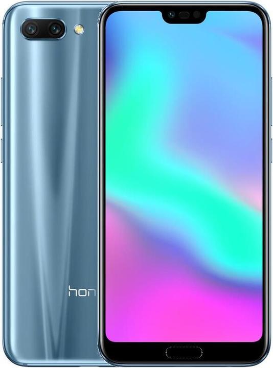 Produktbild Honor 10 (64 GB, Glacier Grey, 5.84", Dual SIM, 16 Mpx, 4G)