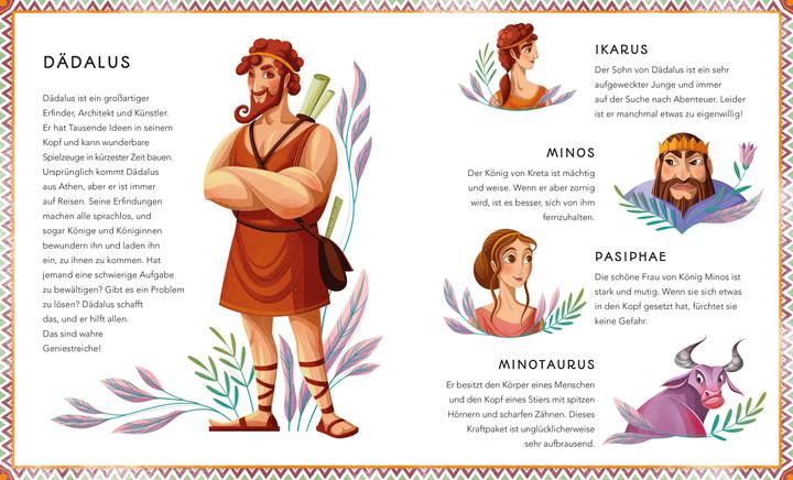 Produktbild Dädalus und Ikarus (Kleine Bibliothek der griechischen Mythen) (Deutsch, Sonia Elisabetta Corvaglia, Anna Láng, 2024)
