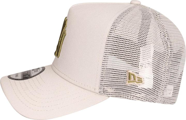 Actual product image New Era A-Frame Mesh Trucker Cap - New York Yankees Stone