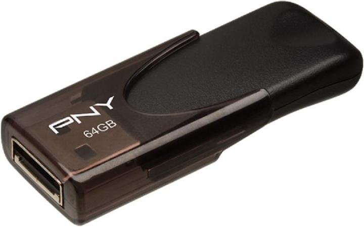 Image du produit PNY Attaché 4 (64 Go, USB-A, USB 2.0)
