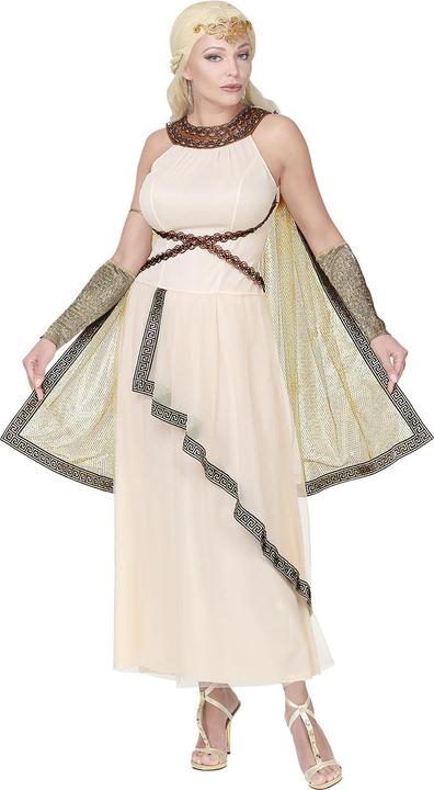 Image du produit Widmann GRIECHISCHE/RÖMISCHE GÖTTIN (Kleid mit Umhang, Armstulpen, Kopfschmuck), XL (XL)