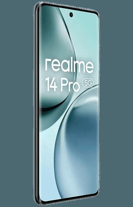 Immagine prodotto realme Realme 14 Pro (512 GB, Grigio scamosciato, 6.77", Doppia SIM, 50 Mpx, 5G)
