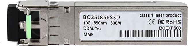 Actual product image CBO IBM 88Y6416 compatible BlueOptics SFP+ BO35J856S3D