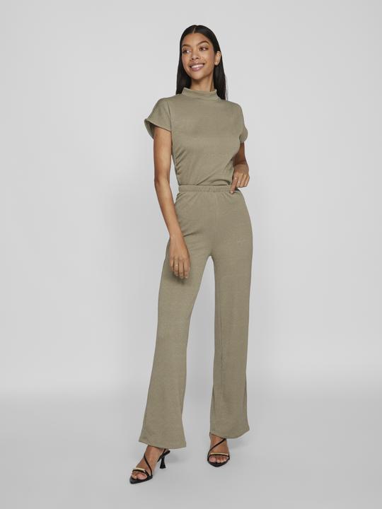 Actual product image Vila High neck short sleeve top (S)
