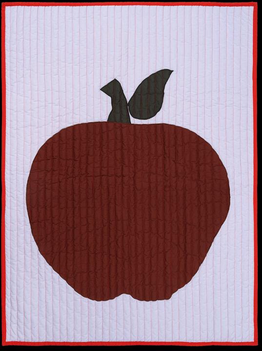 Actual product image Ferm Living Apple Quilted Blanket (80 x 110 cm)