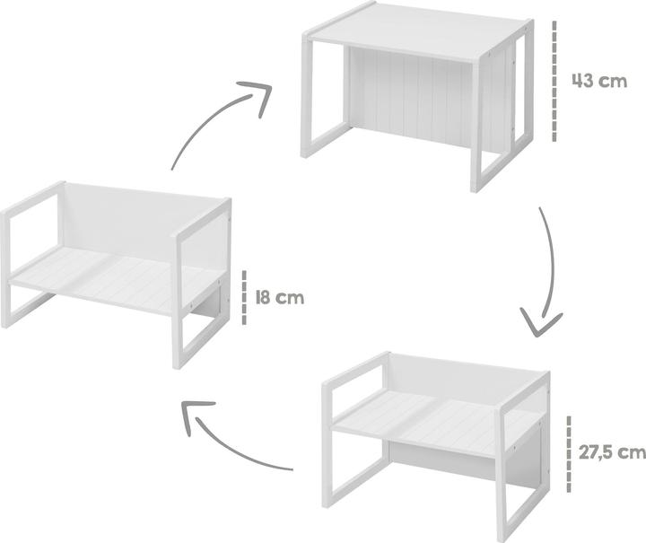 Image du produit Roba Banc et table (Chaise haute)