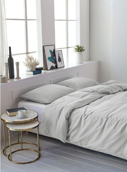 Immagine prodotto Living Home Uni Satin 100 (Copripiumino, 240 x 240 cm)