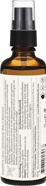 Produktbild Farfalla MELISSE Bio Pflanzen-Wasser | beruhigend (Mizellenwasser, 75 ml)