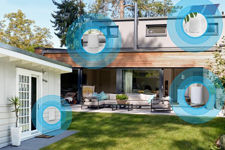 Actual product image Netgear Orbi RBS50Y outdoor auxiliary satellite