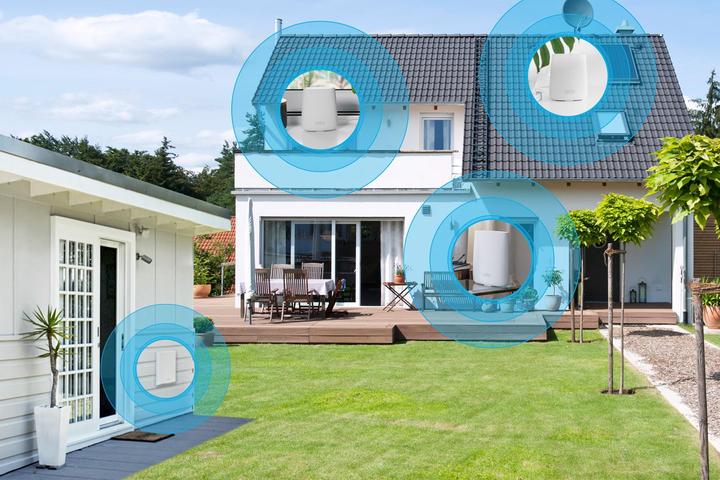 Actual product image Netgear Orbi RBS50Y outdoor auxiliary satellite