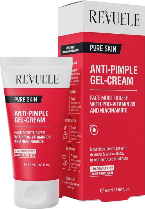 Image du produit Revuele Anti-Blackhead Cream with Provitamin B5 Niacinamide for Acne Prone Oily Skin Face (50 ml, Tonique visage)