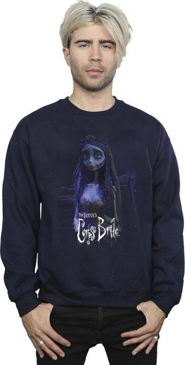Actual product image Corpse Bride Mens Emily Poster Sweatshirt (XXL)