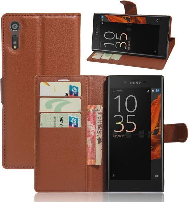 Image du produit MU Classic Housse en cuir avec texture litchi (Sony Xperia XZs)