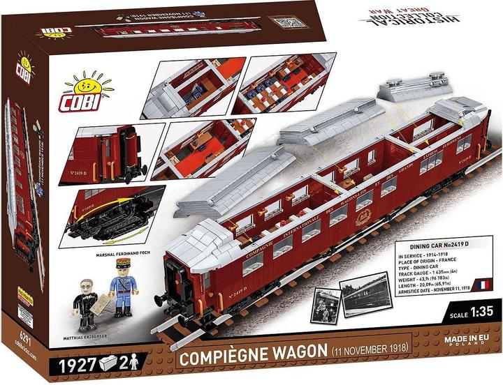 Image du produit Cobi Wagon de Compiègne 1918