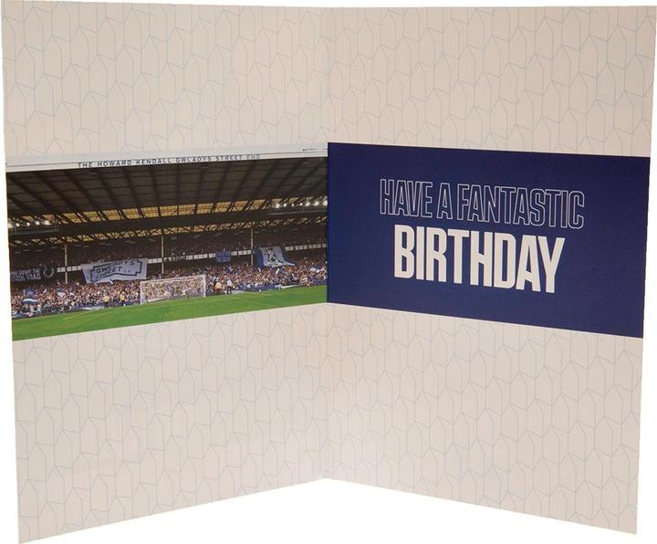 Image du produit Everton FC - Carte d'anniversaire avec autocollants (1 pcs)