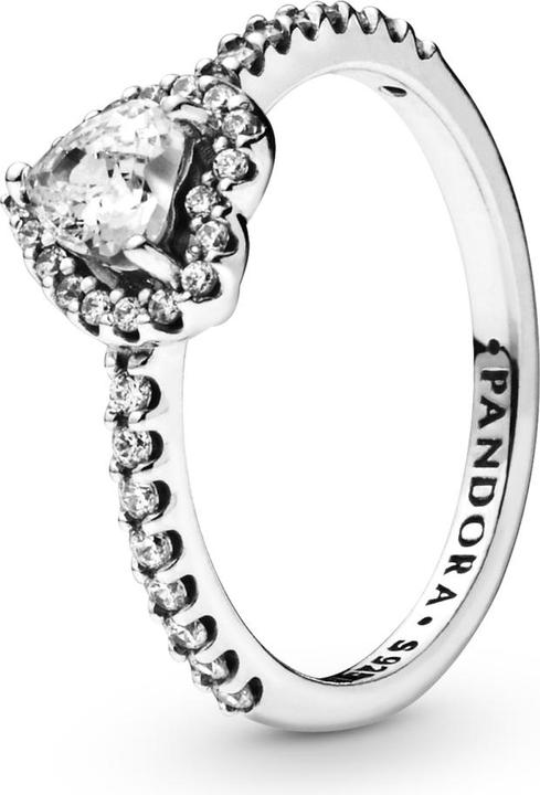 Image du produit Pandora Coeur élevé de l'anneau (54, Argent 925)