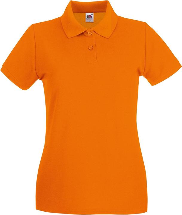 Fruit of the Loom Premium Baumwolle Pique Lady Fit Polo Shirt