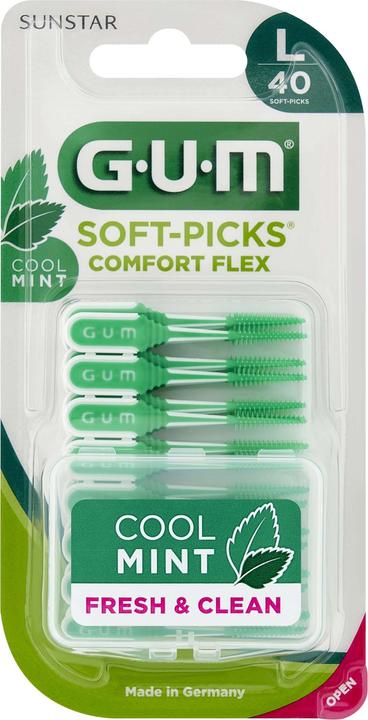 Produktbild GUM Soft-Picks Comfort Flex Large Mint (40 x)