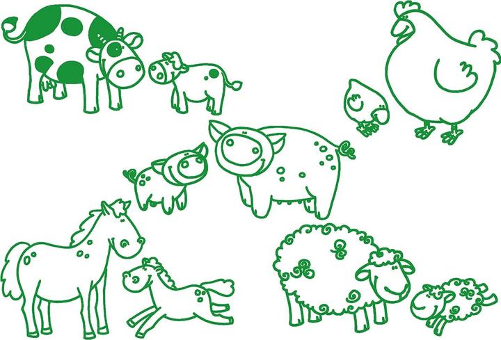 Actual product image Aladine Stampo Minos Farm
