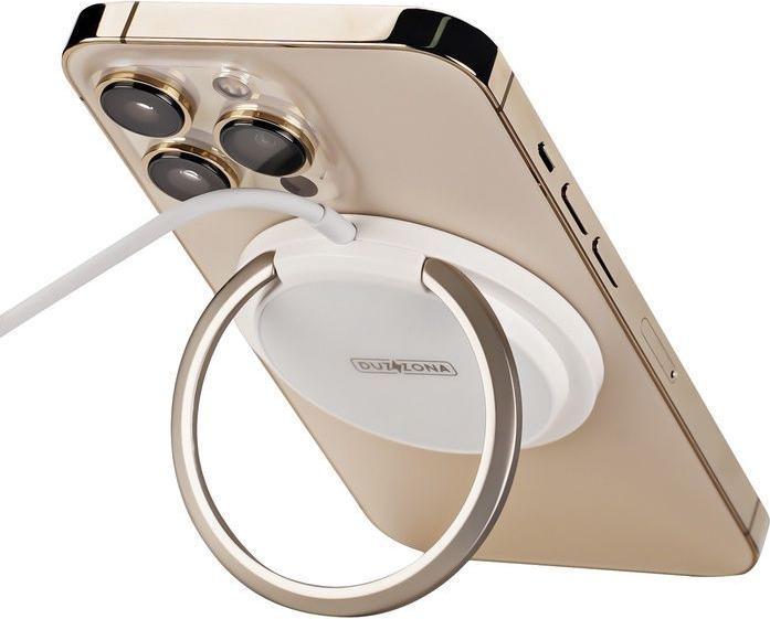 Produktbild Duzzona Kabelloses Ladegerät W1 MagSafe 15W weiss (15 W)