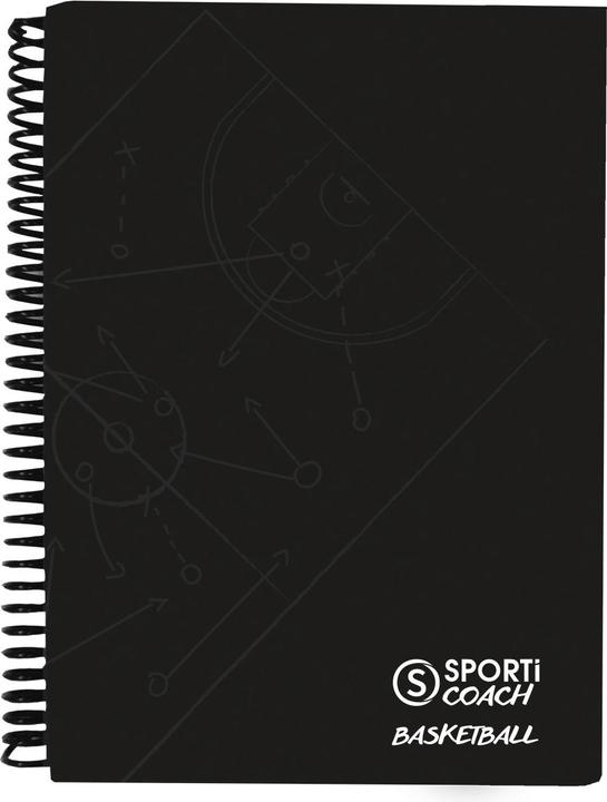 Immagine prodotto Sporti taccuino per allenatore di pallacanestro con rilegara a spirale a5 (A5)